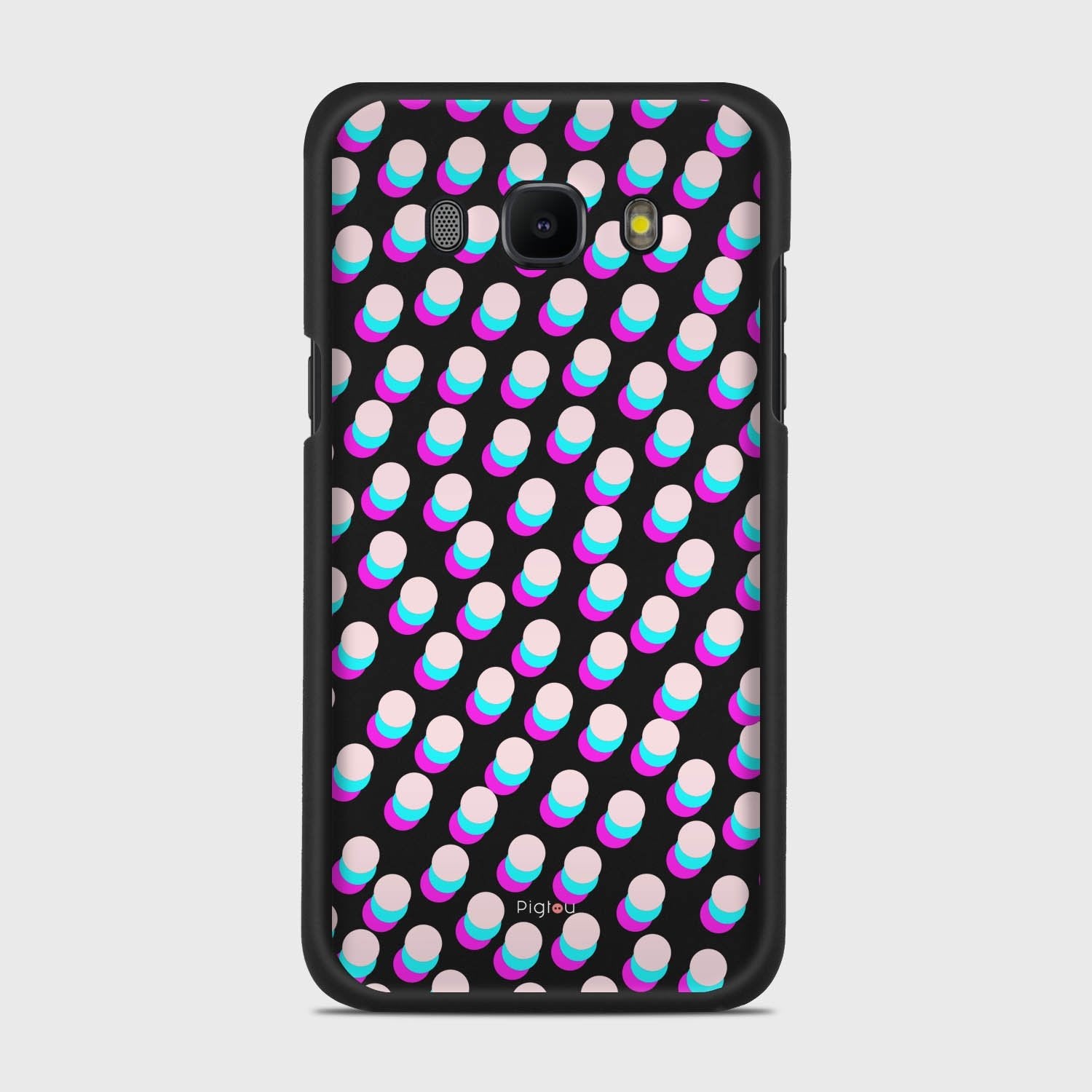 SIMPLY DOTS Samsung Galaxy J5 (2016) case - thin fit matte black (D98)