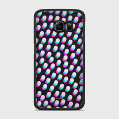 SIMPLY DOTS Samsung Galaxy S6 Edge case - thin fit matte black (D98)