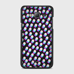 SIMPLY DOTS Samsung Galaxy J5 (2015) case - thin fit matte black (D98)