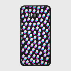 SIMPLY DOTS HTC U11 case - thin fit matte black (D98)