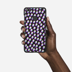 SIMPLY DOTS Huawei P10 Lite case - thin fit matte black (D98)