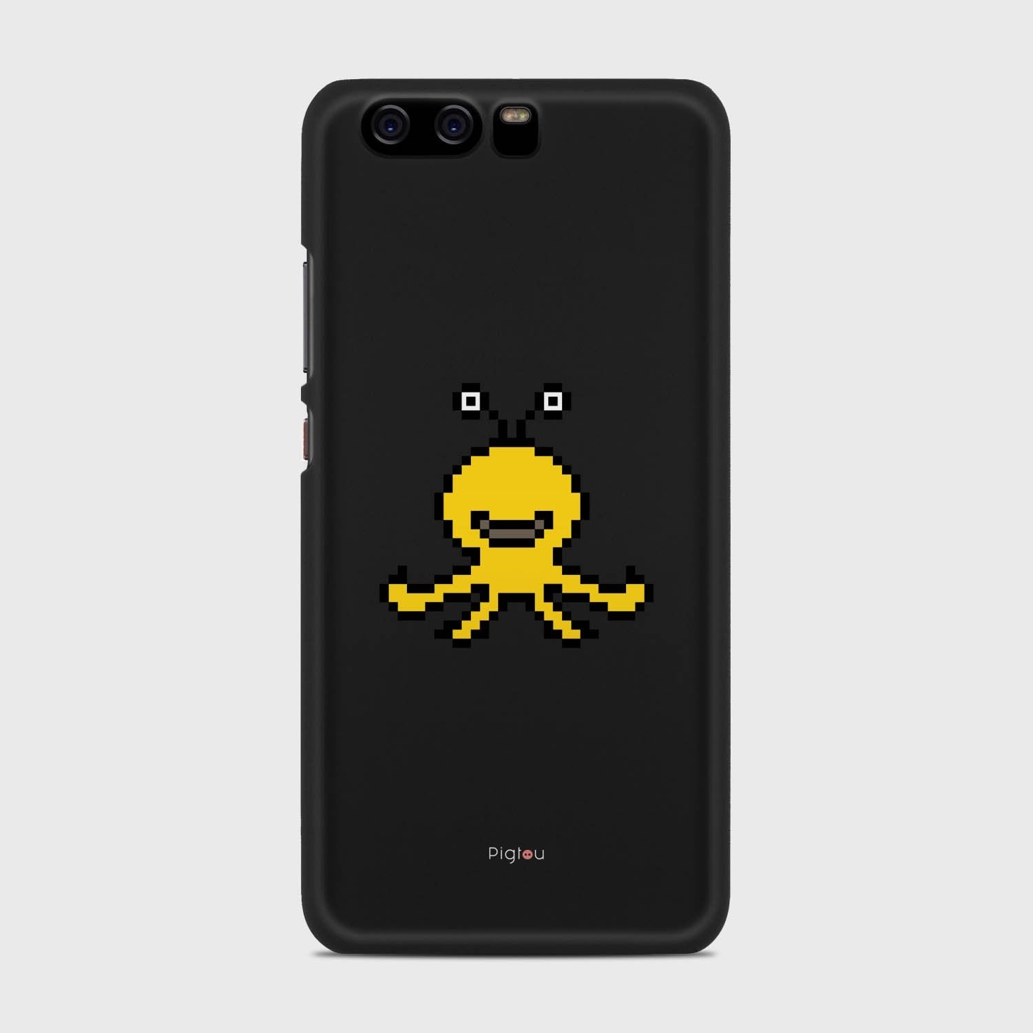 YELLOW MONSTER Huawei P10 case - thin fit matte black (D99)