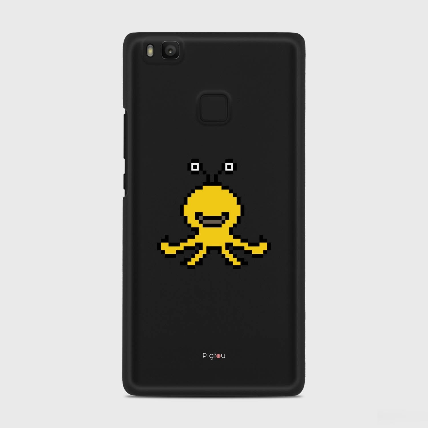YELLOW MONSTER Huawei P9 Lite case - thin fit matte black (D99)