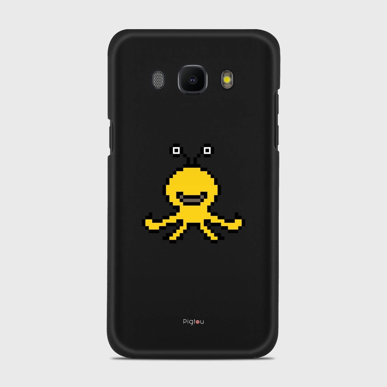 YELLOW MONSTER Samsung Galaxy J5 (2016) case - thin fit matte black (D99)