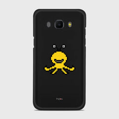 YELLOW MONSTER Samsung Galaxy J5 (2016) case - thin fit matte black (D99)