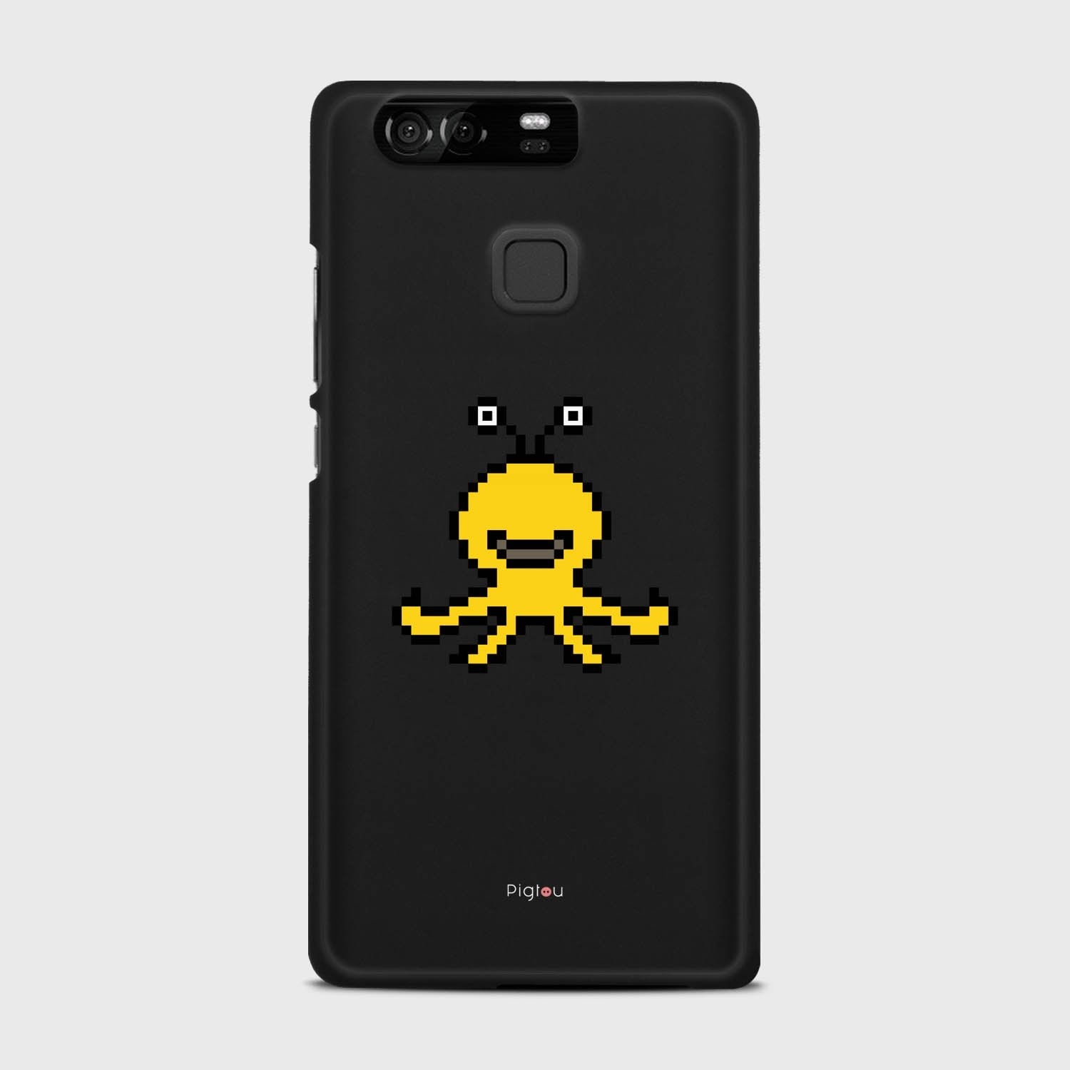 YELLOW MONSTER Huawei P9 case - thin fit matte black (D99)