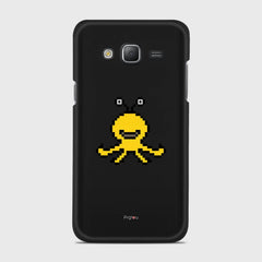 YELLOW MONSTER Samsung Galaxy J5 (2015) case - thin fit matte black (D99)