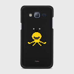 YELLOW MONSTER Samsung Galaxy J3 (2016) case - thin fit matte black (D99)