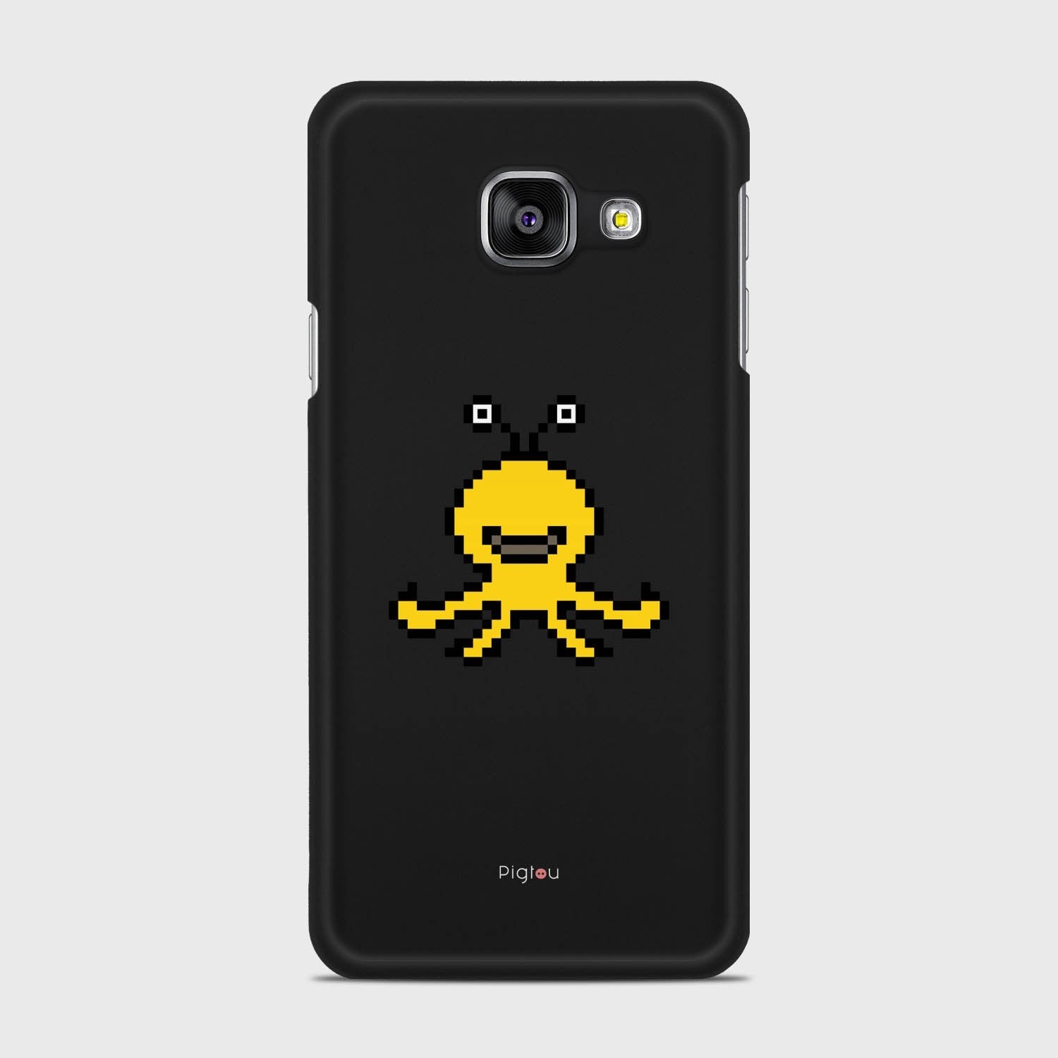 YELLOW MONSTER Samsung Galaxy A3 (2016) case - thin fit matte black (D99)