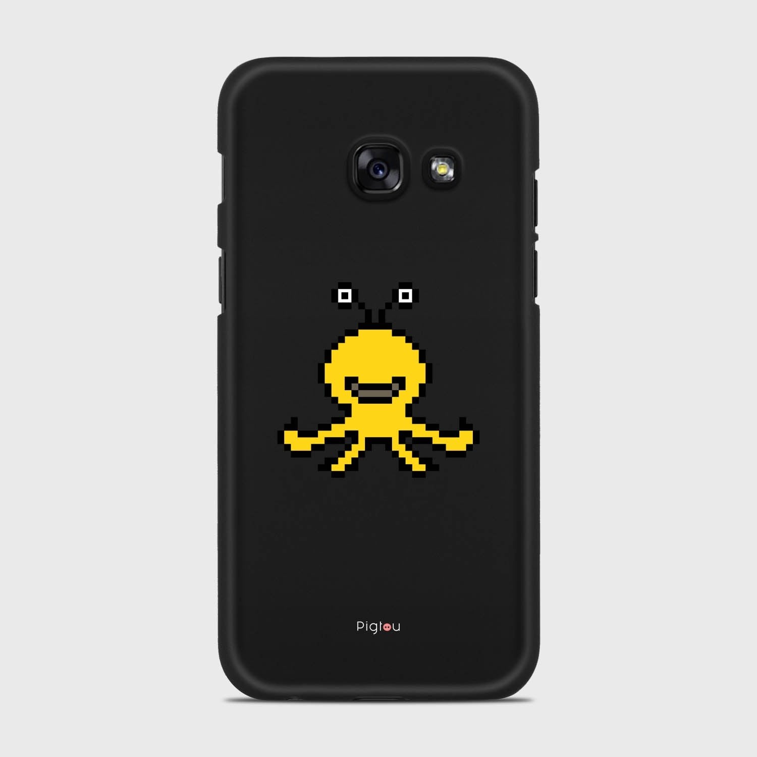 YELLOW MONSTER Samsung Galaxy A3 (2017) case - thin fit matte black (D99)
