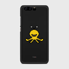 YELLOW MONSTER Huawei P10 case - thin fit matte black (D99)