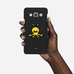 YELLOW MONSTER Samsung Galaxy A3 (2015) case - thin fit matte black (D99)
