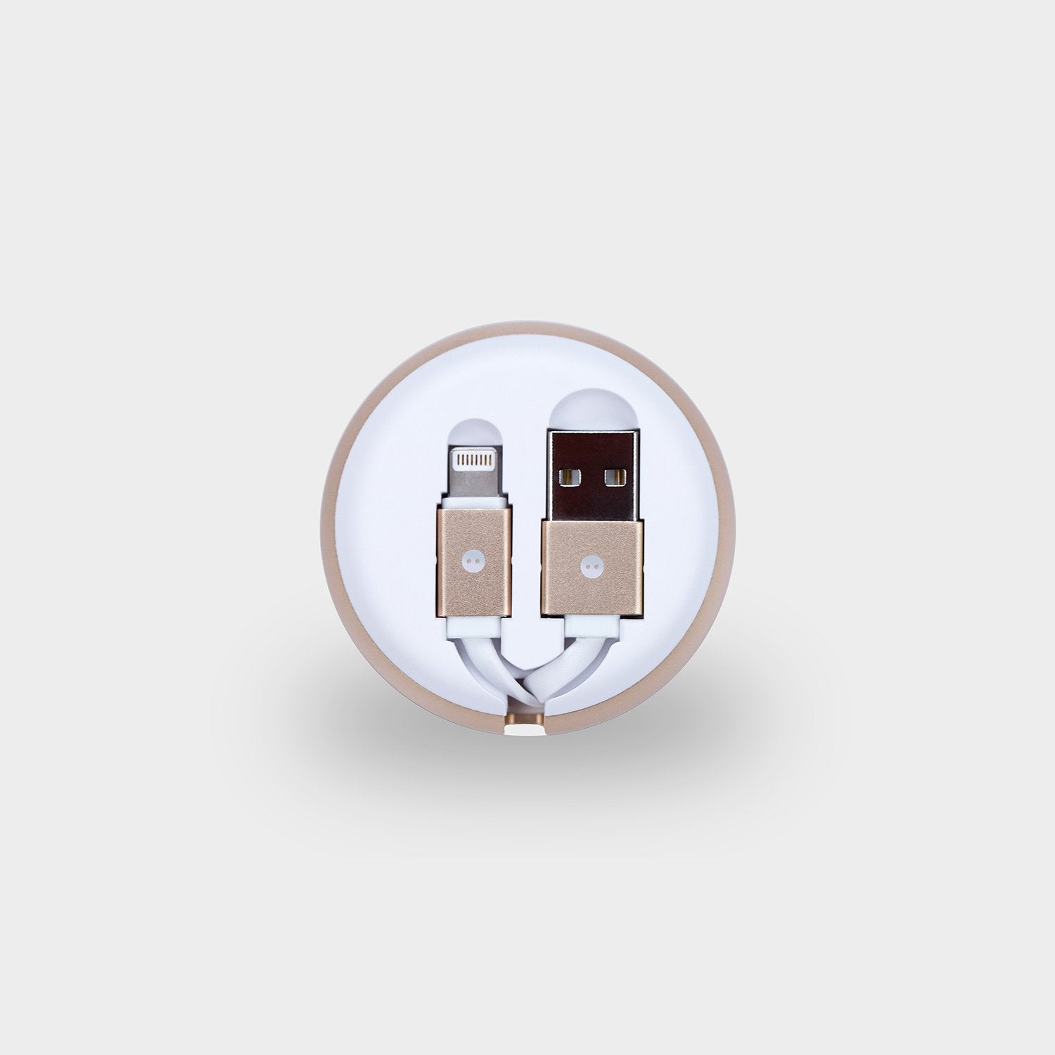 Circle™ Retractable USB to Lightning Cable Cord Charger for Apple iPhone iPod iPad